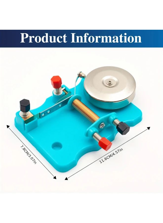 A7 Model Physics Electric Bell Experiment Kit with Light Bulb Circuit for STEM Learning - Image 3